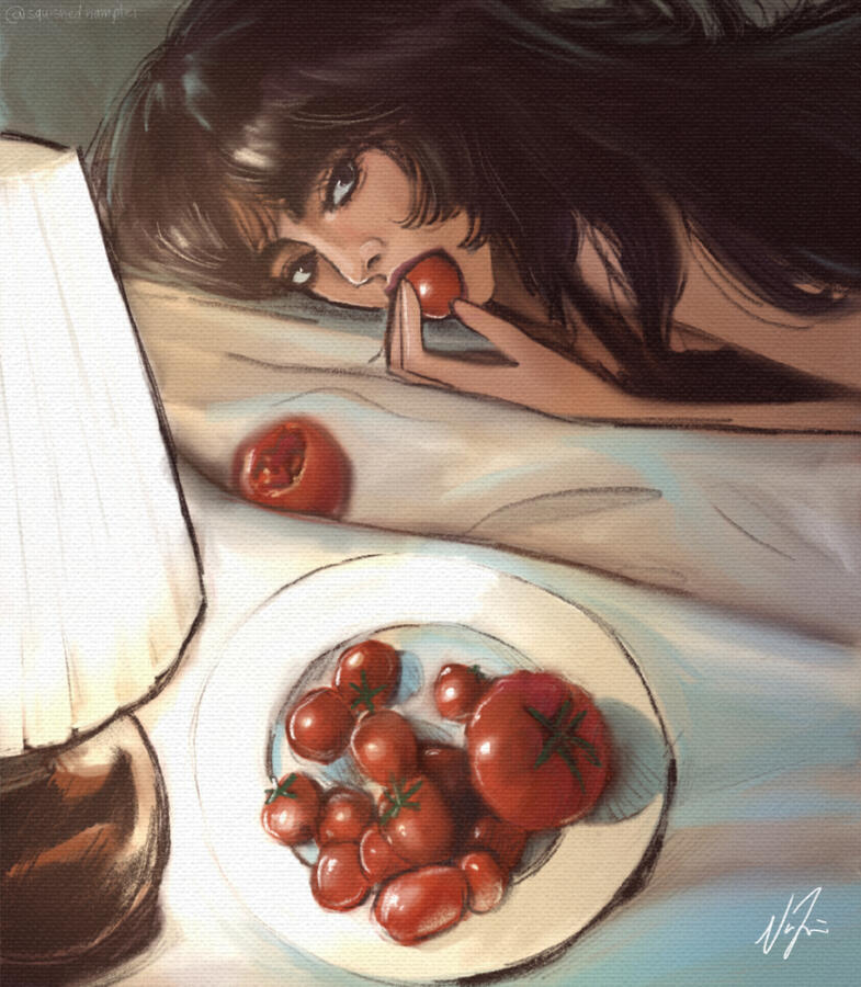 Sweet as a tomato